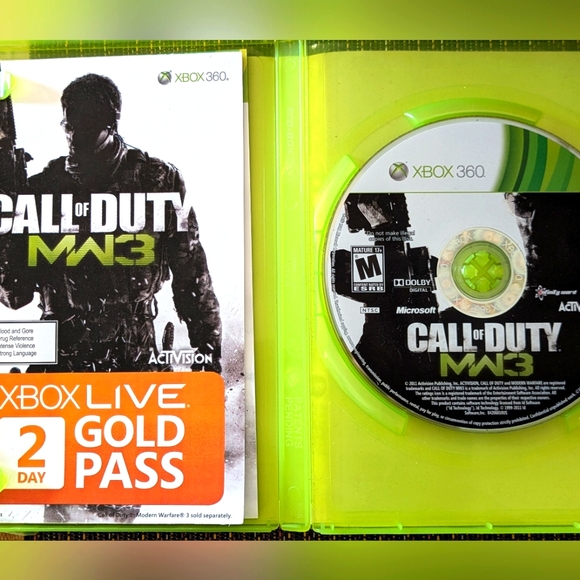Call of Duty MW3 | Xbox 360 Live | Complete Game in Box | VG+ - Picture 3 of 4